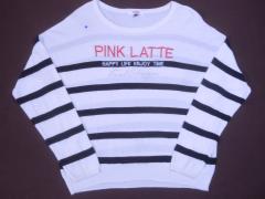 PINK-latte、150cm、セーター、綿・アクリル、女の子用