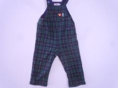 mikihouse HOT BISCUITS、90cm、オーバーオール、綿、男女共用