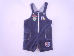 mikihouse、80cm、サロペット、綿、男女共用