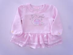 mezzo piano、90cm、チュニック、綿・ポリエステル、女の子用