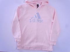 adidas、150cm、パーカー、綿・ポリエステル、女の子用
