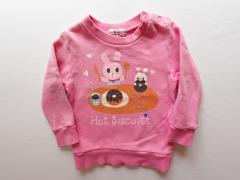mikihouse HOT BISCUITS、80cm、トレーナー、綿、女の子用