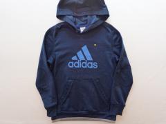 adidas、140cm、パーカー、ポリエステル、男女共用