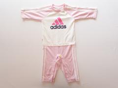adidas、80cm、カバーオール、ポリエステル、女の子用