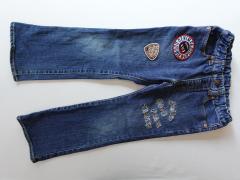 mikihouse DOUBLE.B、130cm、ジーンズ、綿・ポリウレタン、男女共用