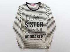 SISTER JENNI、150cm、Ｔシャツ、綿・ポリウレタン、女の子用
