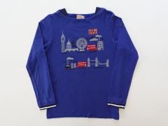 mikihouse、140cm、カットソー、綿、男女共用