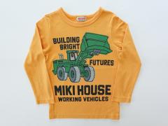 mikihouse、110cm、Ｔシャツ、綿、男女共用