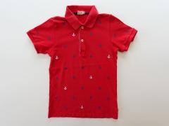 mikihouse、140cm、ポロシャツ、綿、男女共用