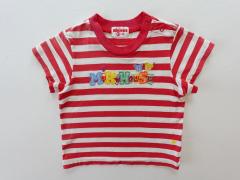 mikihouse、80cm、Ｔシャツ、綿、男女共用
