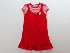 mikihouse、120cm、ワンピース、綿、女の子用