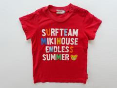 mikihouse、80cm、Ｔシャツ、綿、男女共用