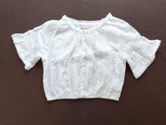 mezzo piano、140cm、ブラウス、綿、女の子用