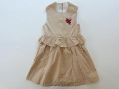 familiar、120cm、ワンピース、綿、女の子用
