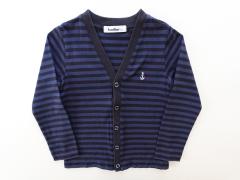 familiar、110cm、カーディガン、綿、男女共用