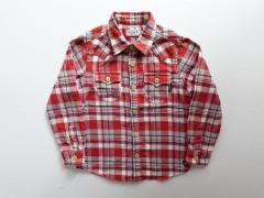 mikihouse DOUBLE.B、110cm、シャツ、綿、男女共用