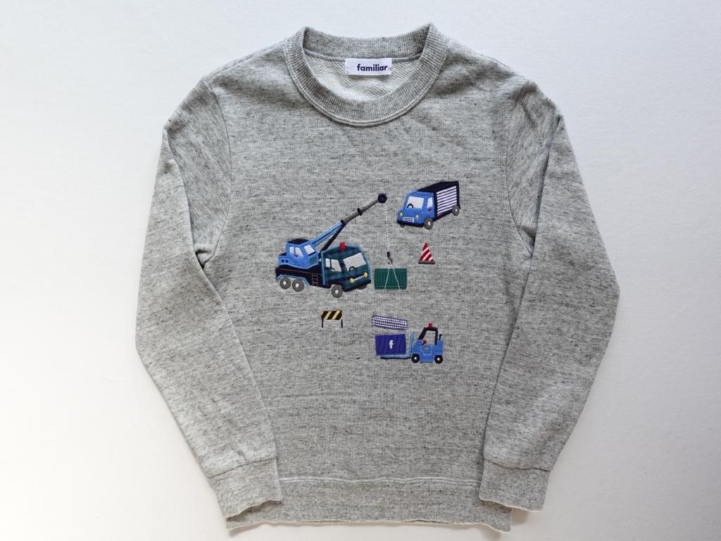 familiar トレーナー 120cm ブレス｜familiarの子供服の古着通販