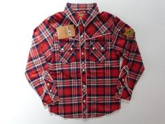 familiar、130cm、シャツ、綿、男女共用