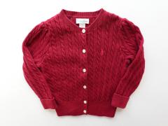 RALPH LAUREN、90cm、カーディガン、綿、女の子用