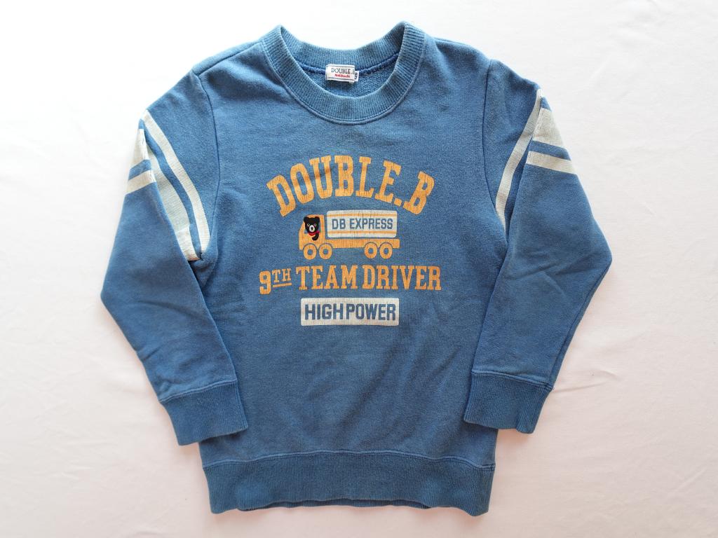 mikihouse DOUBLE.B トレーナー 120cm ブレス｜mikihouse DOUBLE.Bの