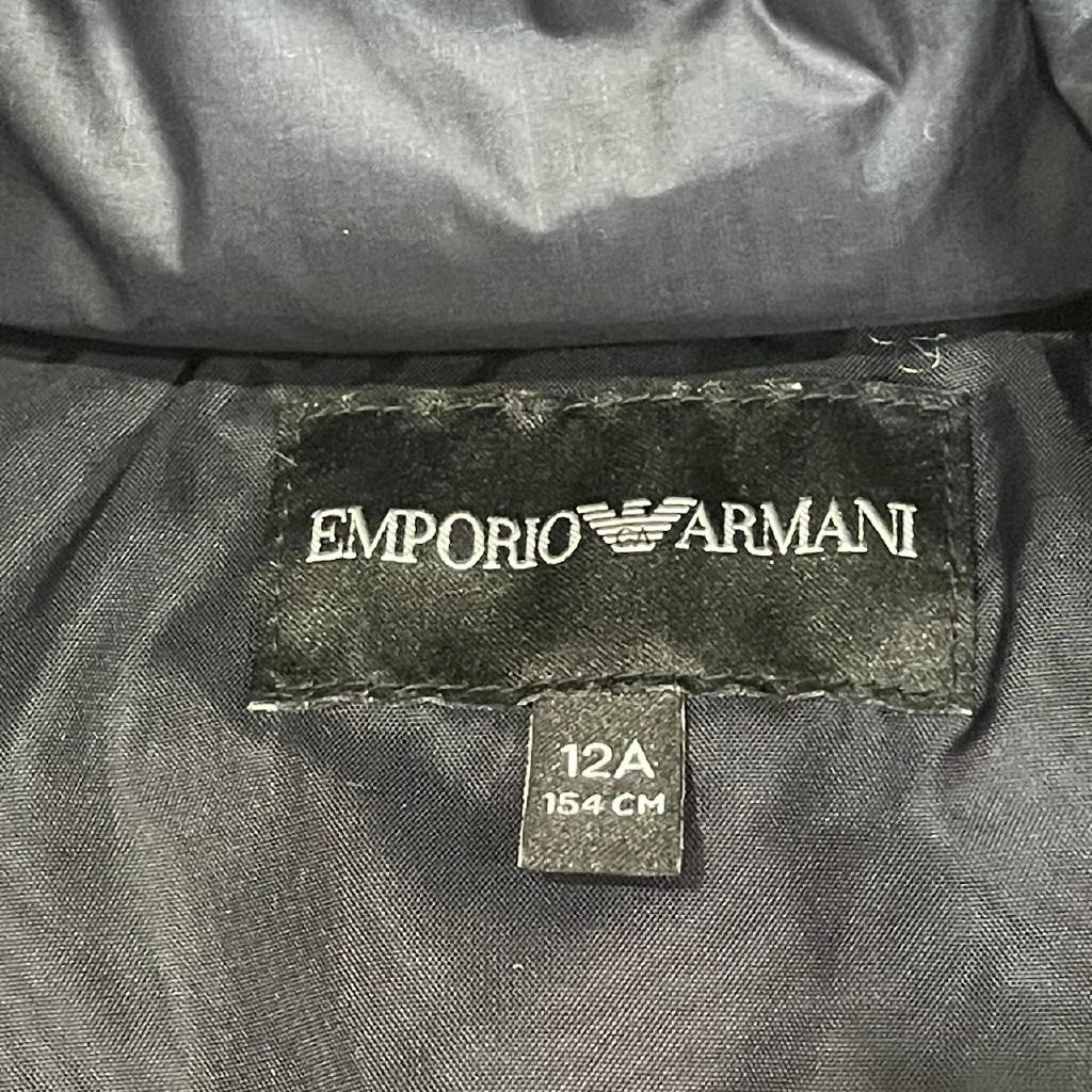 美品 キッズ EMPORIO ARMANI アルマーニ コート １５０ １２Ａ-