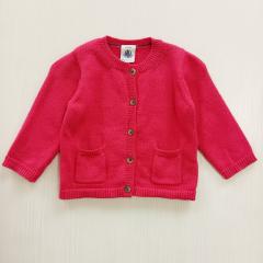 PETIT BATEAU、50～70cm、カーディガン、その他、女の子用