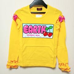 EARTHMAGIC、140cm、Ｔシャツ、綿・ポリウレタン、女の子用