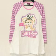EARTHMAGIC、140cm、Ｔシャツ、綿、女の子用