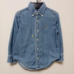 RALPH LAUREN、100cm、シャツ、綿、男の子用