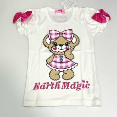 EARTHMAGIC、130cm、Ｔシャツ、綿、女の子用