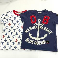 mikihouse DOUBLE.B、90cm、Ｔシャツ、綿、男の子用