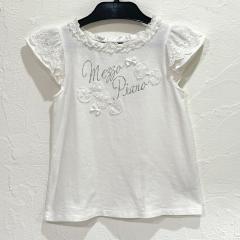 mezzo piano、120cm、Ｔシャツ、綿、女の子用