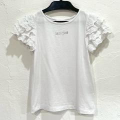 mezzo piano、120cm、Ｔシャツ、綿、女の子用
