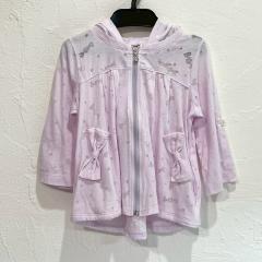mezzo piano、120cm、パーカー、綿・ポリエステル、女の子用