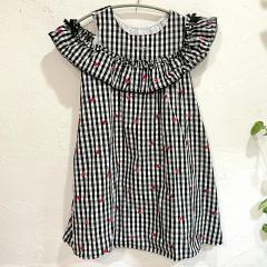mezzo piano、130cm、ワンピース、綿、女の子用