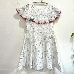 mezzo piano、130cm、ワンピース、綿、女の子用