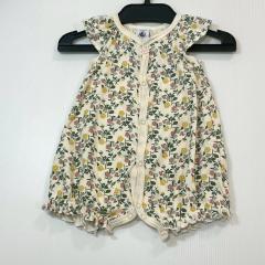 PETIT BATEAU、50～70cm、ロンパース、綿、女の子用