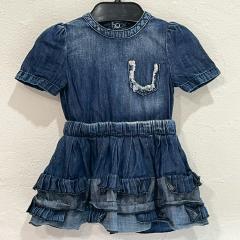DIESEL、80cm、ワンピース、綿、女の子用