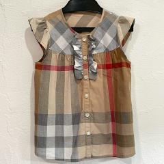 BURBERRY、100cm、チュニック、綿、女の子用