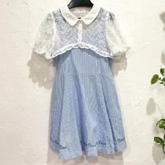 mezzo piano、130cm、ワンピース、綿、女の子用