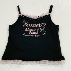 mezzo piano、130cm、キャミソール、綿、女の子用