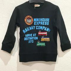 mikihouse、100cm、トレーナー、綿、男の子用