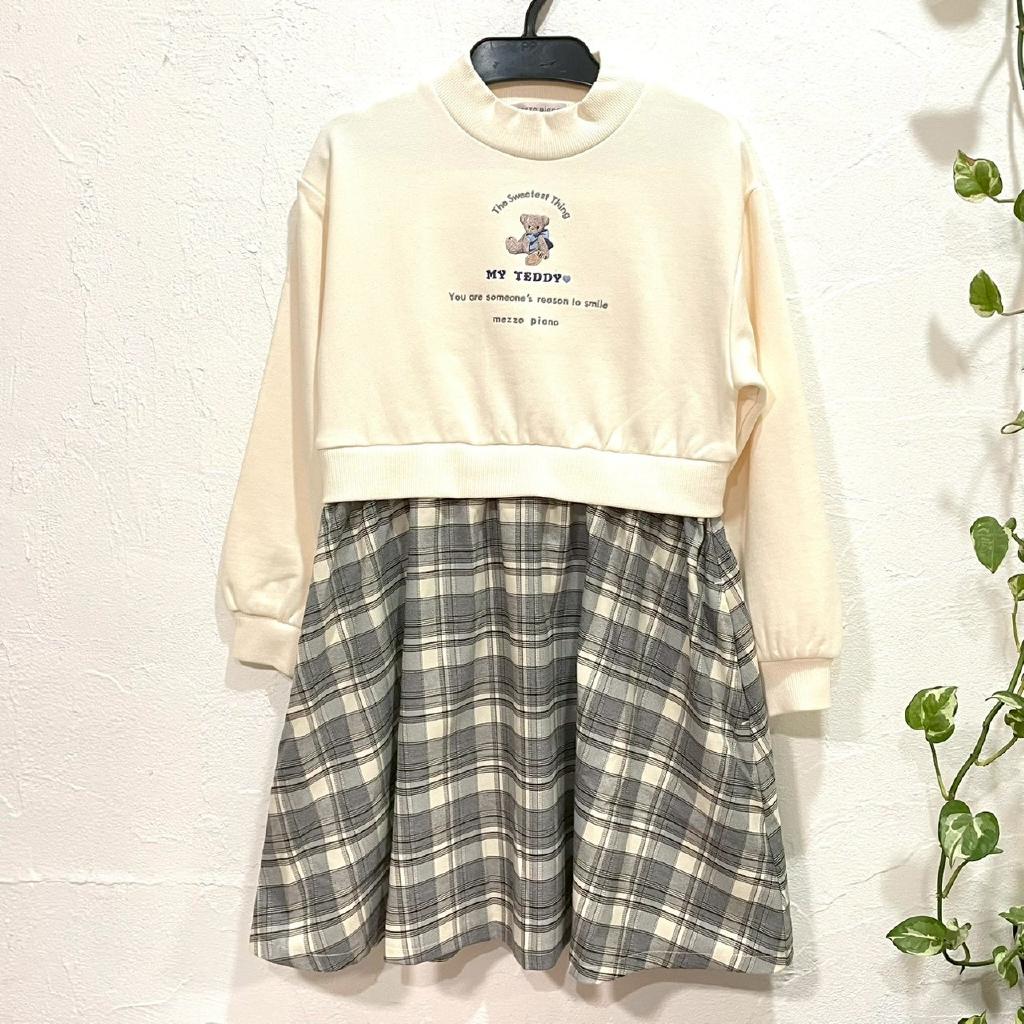 mezzo piano Junior ワンピース 140cm キッズカントリー｜mezzo