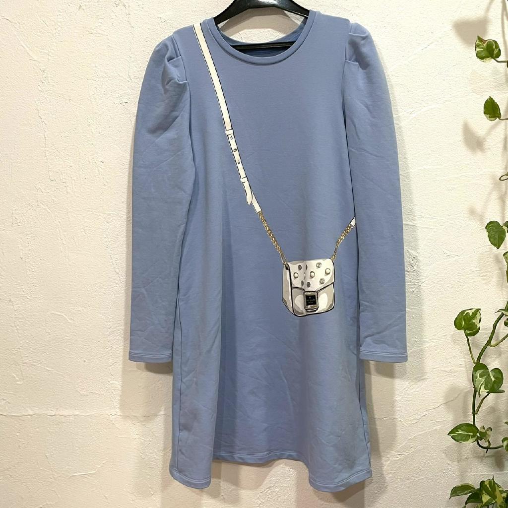 kate spade NEW YORK 140 ワンピース（水色）新品未使用 kate spade new york ワンピース 150cm キッズカントリー｜kate