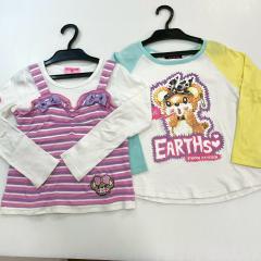 EARTHMAGIC、130cm、Ｔシャツ、綿、女の子用