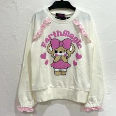 EARTHMAGIC、140cm、トレーナー、綿・ポリエステル、女の子用