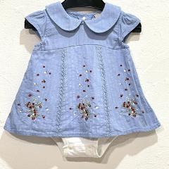 Petit main、80cm、ロンパース、綿、女の子用