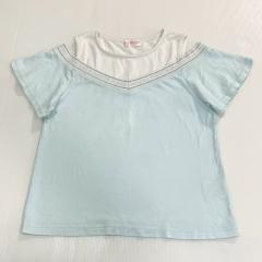 mezzo piano、140cm、Ｔシャツ、綿、女の子用