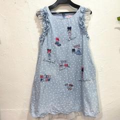 mezzo piano、140cm、ワンピース、綿、女の子用
