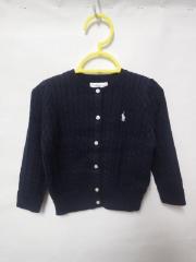 RALPH LAUREN、90cm、カーディガン、綿、女の子用
